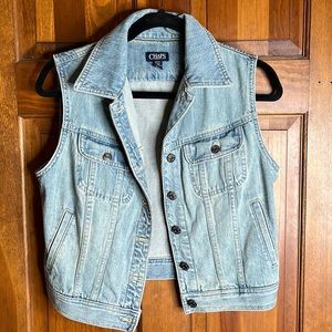 Chaps Denim Vest
